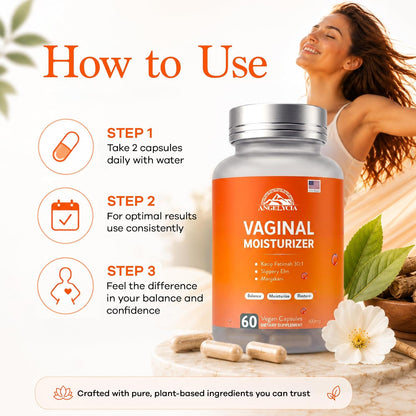 ANGELYCIA Píldoras humectantes vaginales probióticas naturales para...