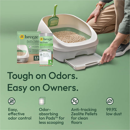 Purina Tidy Cats - Pellets de arena de repuesto Breeze en caja reci...