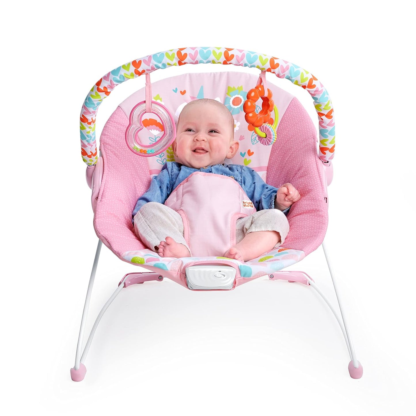 Bright Starts Silla Mecedora para Bebé con Vibraciones Relajantes -...