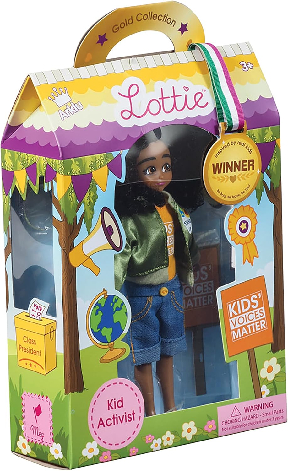 Lottie Muñeca activista infantil con accesorios inspirados en la ac...