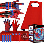 Juego de juguetes de superhéroe, incluye 2 tiradores, 2 guantes y 1...