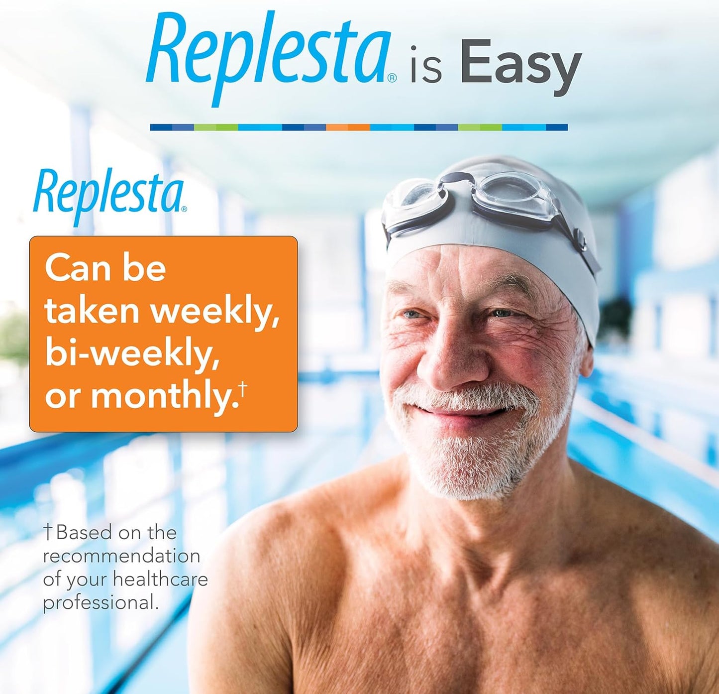 Replesta 50,000 UI de vitamina D3 colecalciferol, para la deficienc...