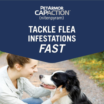 PetArmor CAPACTION (nitenpyram) tratamiento oral contra pulgas para...