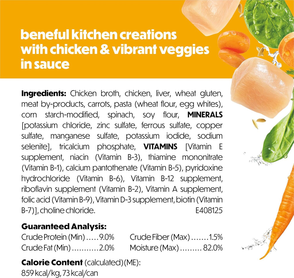 Purina Beneful Kitchen Creations - Alimento húmedo para perros con...