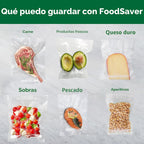 Máquina Selladora al Vacío FoodSaver, Detección Automática de Bolsa...