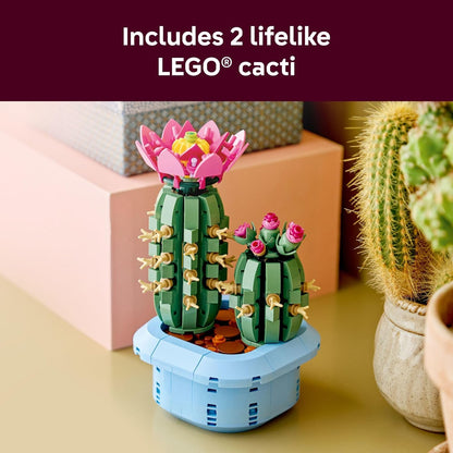 LEGO Botanicals - Juguete de construcción de cactus con