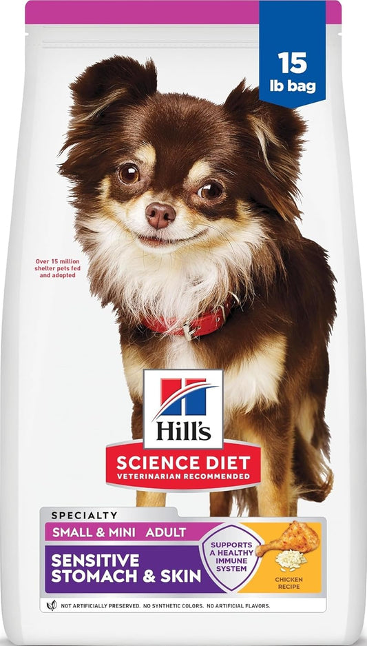 Hill's Science Diet comida para perros adultos, estómago sensib...