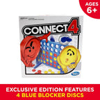 Hasbro Gaming Conecta 4 Juego de mesa de estrategia para edades de 6 años en adelante (exclusivo de Amazon)