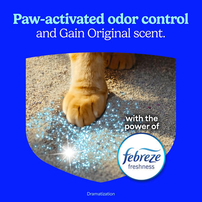 Fresh Step Advanced Odor Shield - Arena aglutinante para gatos con...