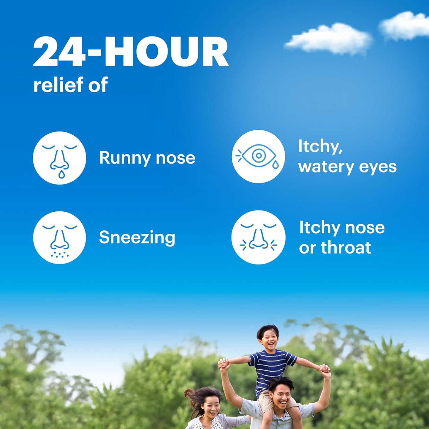 Claritin Medicamento para alergias infantiles, tabletas masticables...