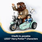 LEGO Harry Potter - Paseo en motocicleta de Hagrid y Harry - Juguet...