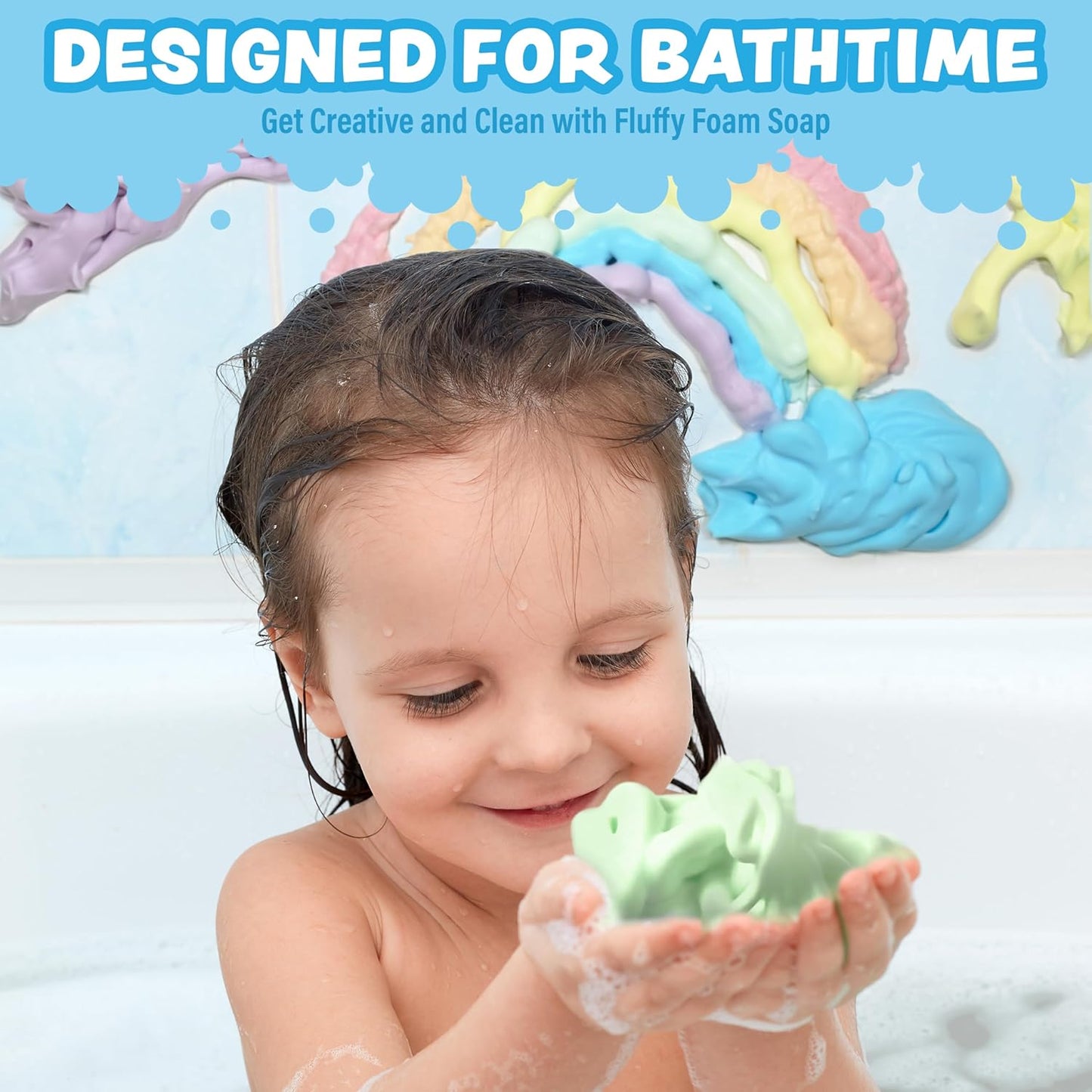Tub Works Jabón de espuma esponjosa paquete variado de 6