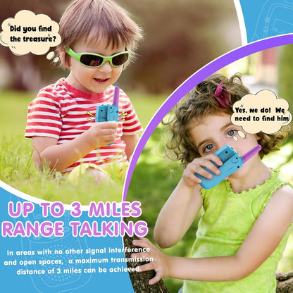 Selieve Juguetes para niños de 3 a 14 años, Walkie Talkies para niñ...