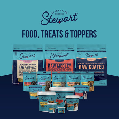Golosinas de hígado de res para perros Stewart, 21 oz, ~475 piezas,...