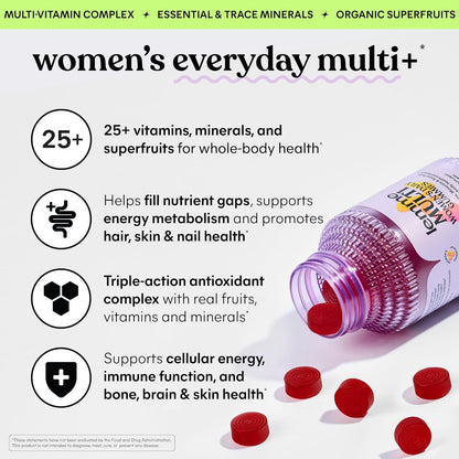 Lemme Gomitas multivitamínicas para mujer, apoyo nutricional diario...