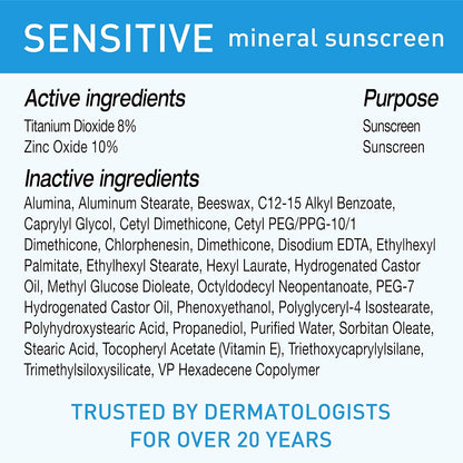 BLUE LIZARD Protector solar mineral, SPF 50+, tubo, óxido de zinc,...