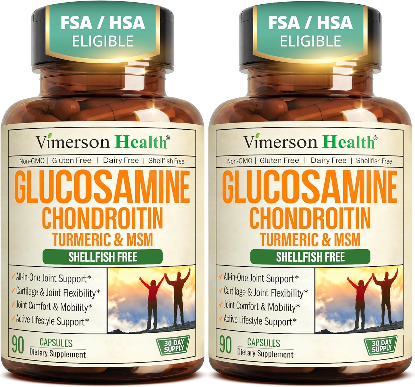 Glucosamina Condroitina MSM - Suplemento de apoyo articular para mu...