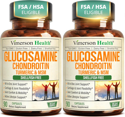 Glucosamina Condroitina MSM - Suplemento de apoyo articular para mu...