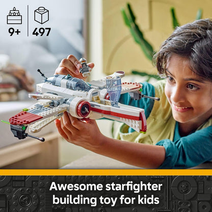 LEGO Star Wars: La venganza de los Sith Nave espacial ARC-170 Starfighter juguete de construcción - Juguete de Star Wars para niños y niñas, edades 9+ - Idea de regalo para cumpleaños - 75402