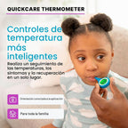 Kinsa QuickCare Termómetro Digital Inteligente - Termómetro Médico...