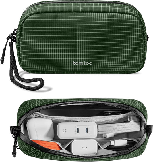 tomtoc Organizador de Electrónicos Estuche de Viaje de Alto Rendimi...