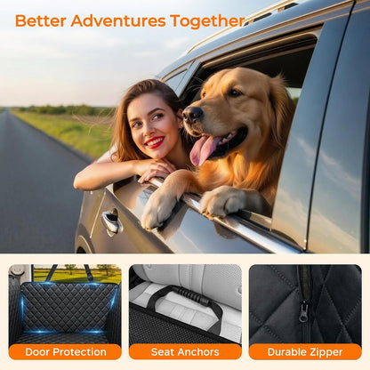 URPOWER - Asiento viajero para perros, cubierta de asiento para aut...