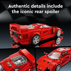 LEGO Speed Champions Ferrari F40 Supercar, juego de construcción de...