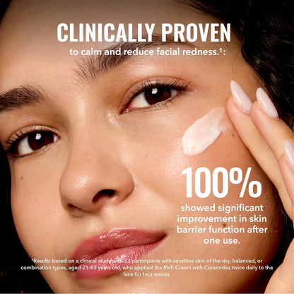 Good Molecules Crema Rica con Ceramidas 50 ml / 1.6 oz – Hidratante Facial Diario para Piel Seca, Enrojecimiento – Loción Facial con Betulina para Calmar, Hidratar, Humectar – Cuidado