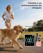 Collar de choque para perro, collar de entrenamiento para perros de...