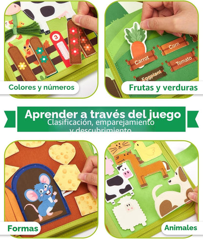 hahaland Libro de actividades para niños pequeños de 1 a 3 años \u2...