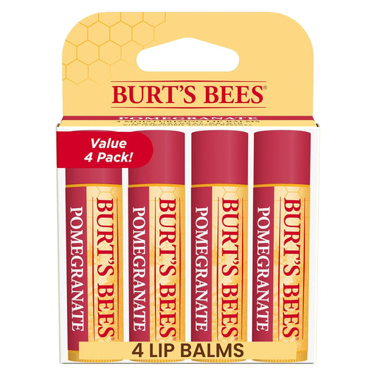 Burt's Bees Bálsamo labial - Granada, hidratante labial con cer...