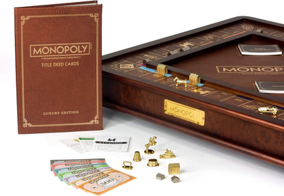 Juego de mesa Monopoly en madera, de Winning Solutions