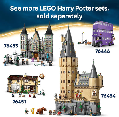 LEGO Harry Potter Suministros de Quidditch de Calidad y Heladería - Juguete para Niños - Set de Construcción del Callejón Diagon para Niños y Niñas de 8+ - Coleccionable de Harry Potter - Idea de