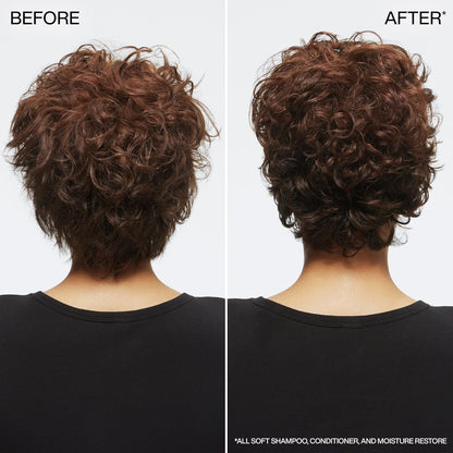 Redken All Soft Shampoo - Hidrata y nutre el cabello seco y quebrad...