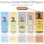 PURA D'OR MD Champú y acondicionador de biotina anticaída (16 o...