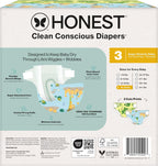 The Honest Company Pañales, hipoalergénicos, UR Ribbiting, talla 3,...