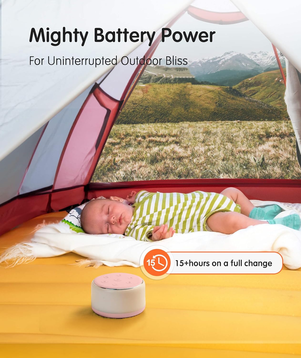 FamiSym Máquina de sonido portátil para bebés y niños que duermen,...