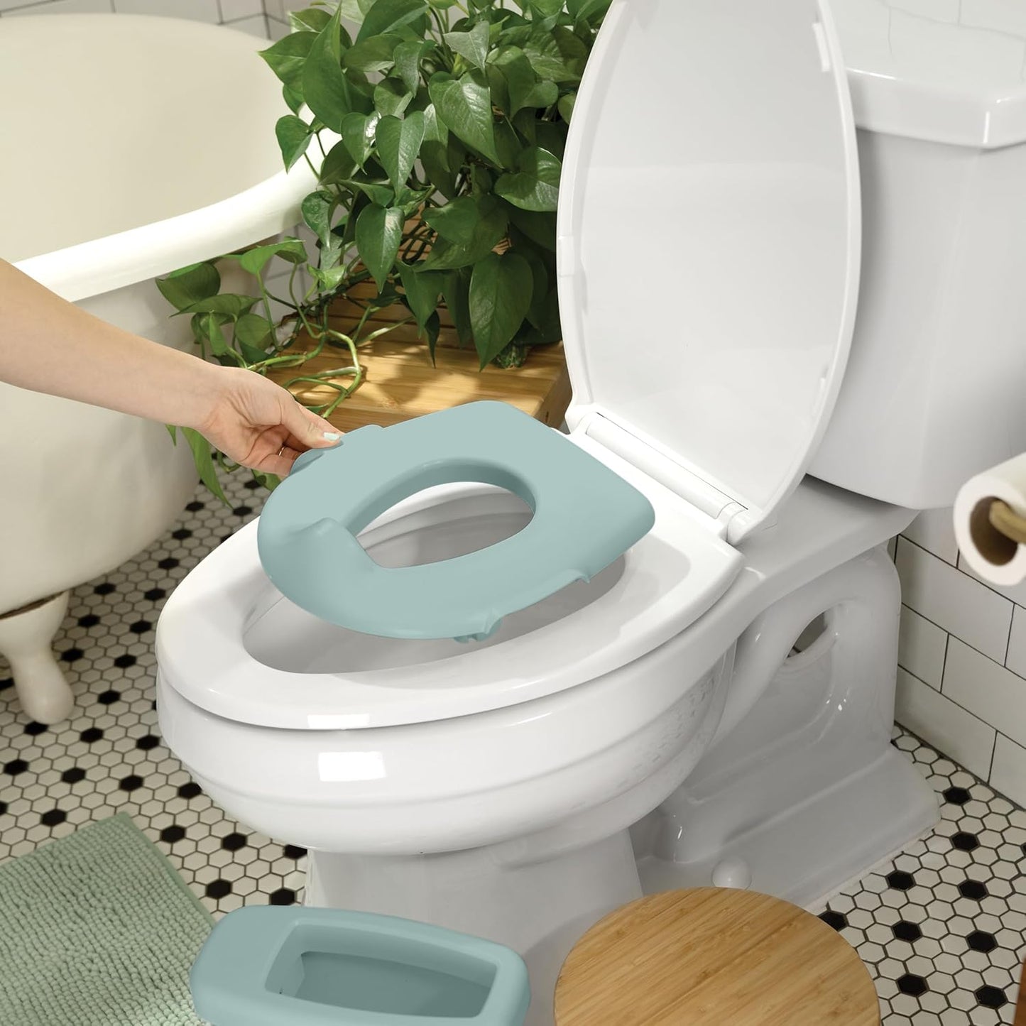 Ingenuity - Orinal Pro My Size en Verde, Orinal de Entrenamiento pa...