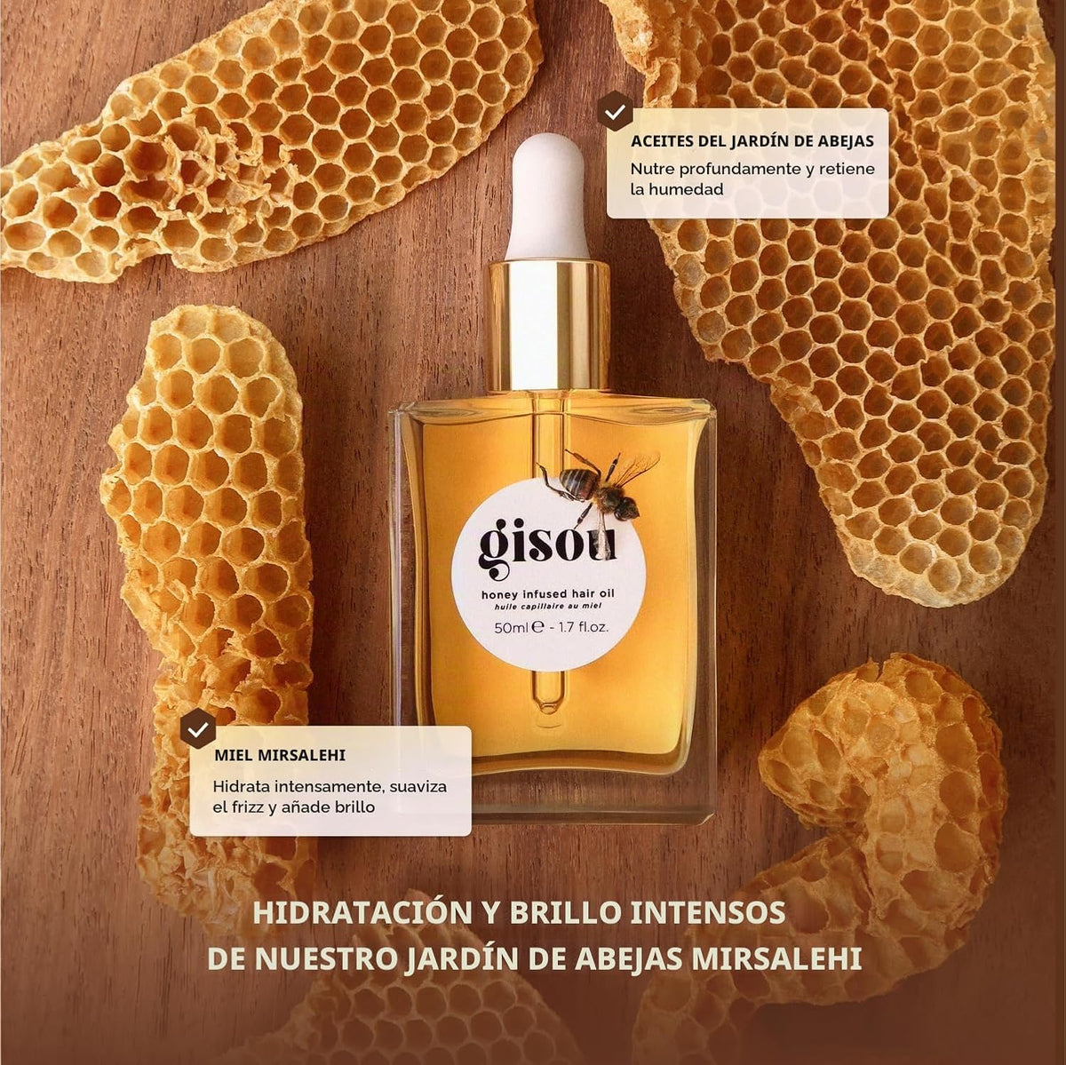 Gisou Honey Gloss Ceramide Therapy Rutine* Terapia capilar de 4 pas...