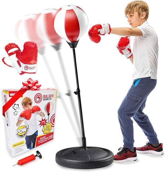 Whoobli Punching Bag for Kids and Toddler Incl Boxing Gloves| 3 4 5...