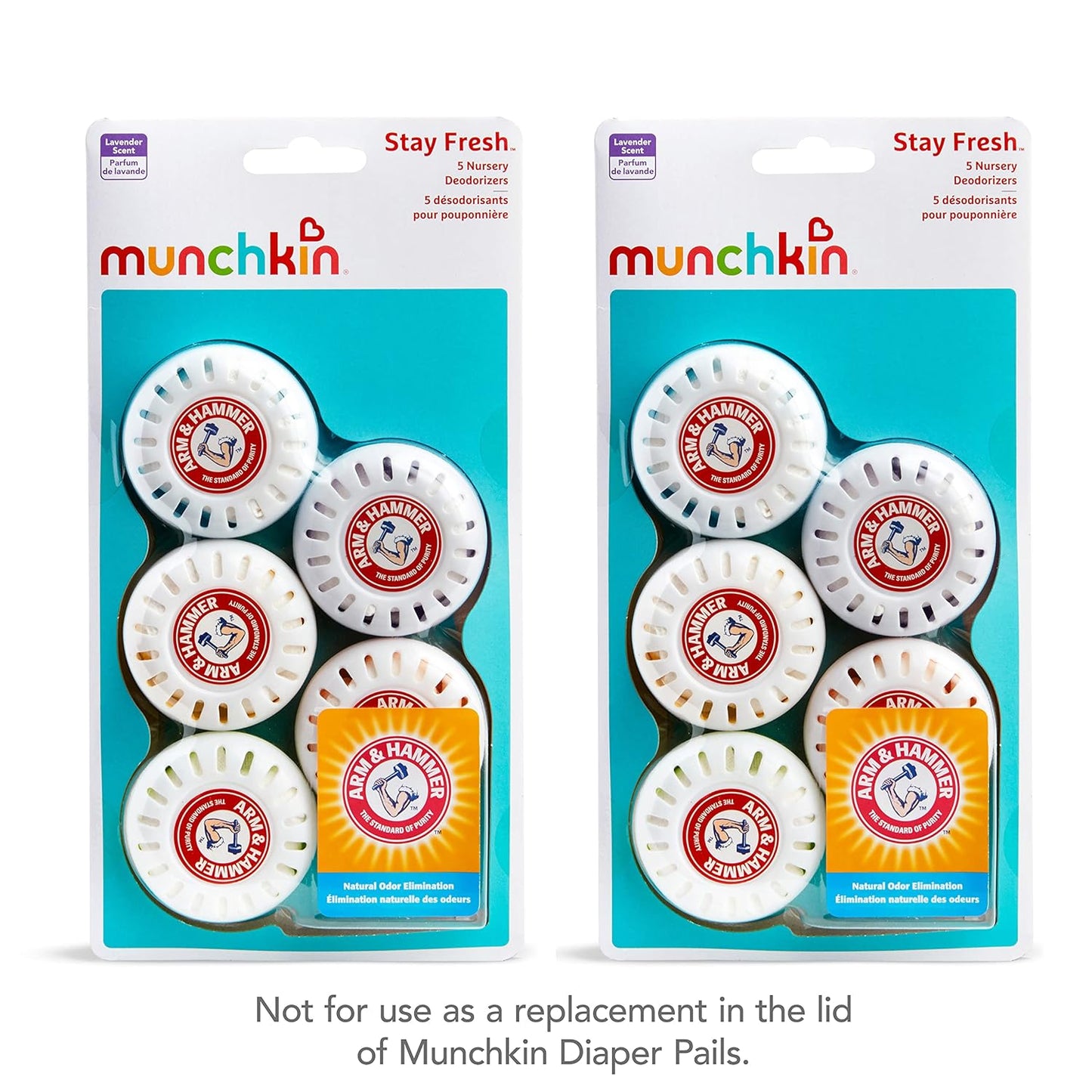 Munchkin® Arm &amp; Hammer Ambientadores para guardería, aromas sur...
