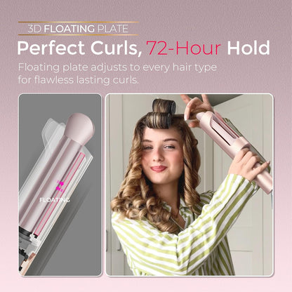 TYMO CurlPro Plus - Rizador giratorio automático, varita rizadora d...