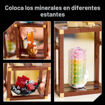 LEGO Ideas Mineral Collection - Juego de construcción para adultos,...