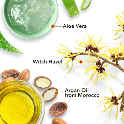 Creme of Nature Aceite de argán de Marruecos Toallitas para aliviar el cuero cabelludo, limpiador hidratante para el cuero cabelludo irritado seco, cuidado de trenzas y rastas