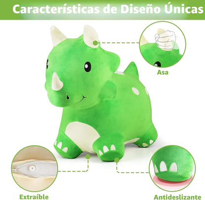 iPlay, iLearn Bouncy Pals - Juguete de dinosaurio triceratops para...