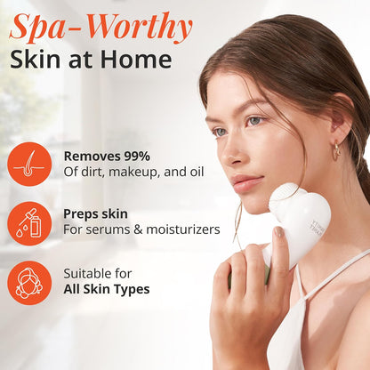 Vanity Planet Raedia Cepillo de limpieza facial \u2013 Cepillo eléc...