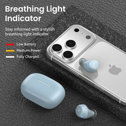 TOZO Auriculares inalámbricos A1 Bluetooth 5.3 de peso ligero en el...