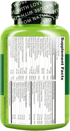 NATURELO One Daily Multivitamínico para mujeres con vitamina B12, 2...