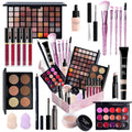 Kit completo de maquillaje para niñas, adolescentes, mujeres, kit de maquillaje para adolescentes, juegos de maquillaje para principiantes, juego de regalo de maquillaje de Navidad, kits de maquillaje