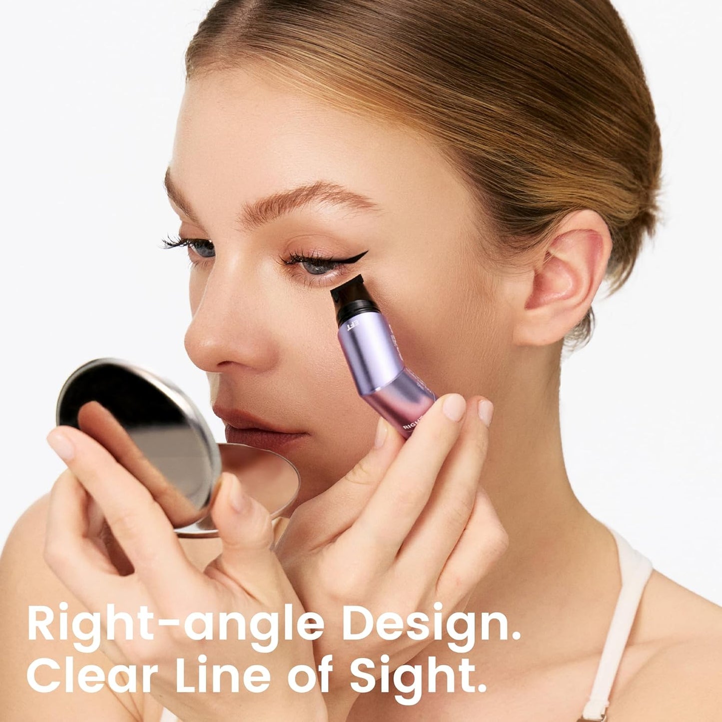 Unicos Sello delineador de ojos con alas \u2013 Herramienta ergonóm...
